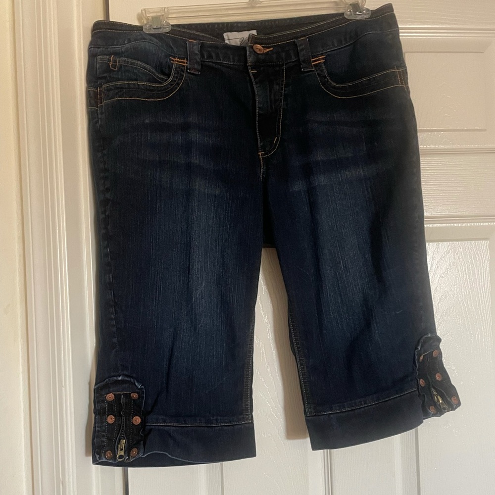 NWOT Venezia Lane Bryant denim jean Capri  crops